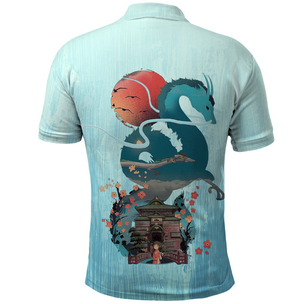 Anime Movie Chihiro Polo Shirt Artsy Style TS07 - The Mazicc - Adult - S - Art