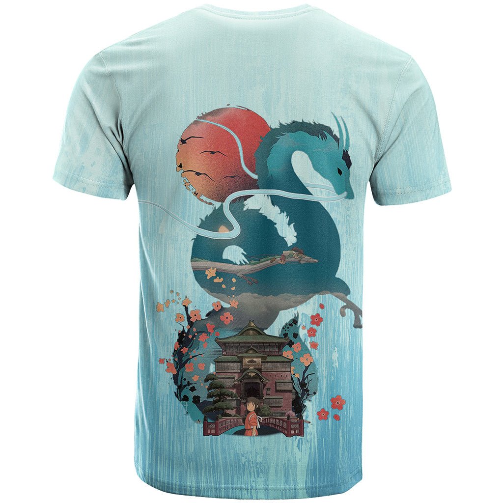 Anime Movie Chihiro T Shirt Artsy Style TS07 - The Mazicc - Adult - S - Art