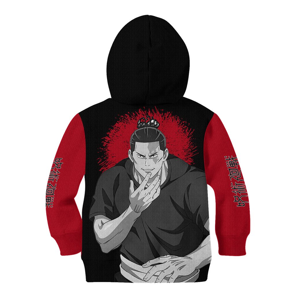Aoi Todo Kid Hoodie Monochrome TS04 - The Mazicc - Hoodie - Toddler 2T - Black/Red