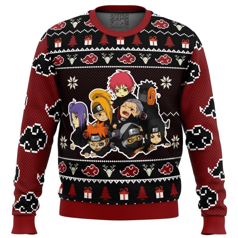 Chibi Akatsuki  Ugly Christmas Sweater
