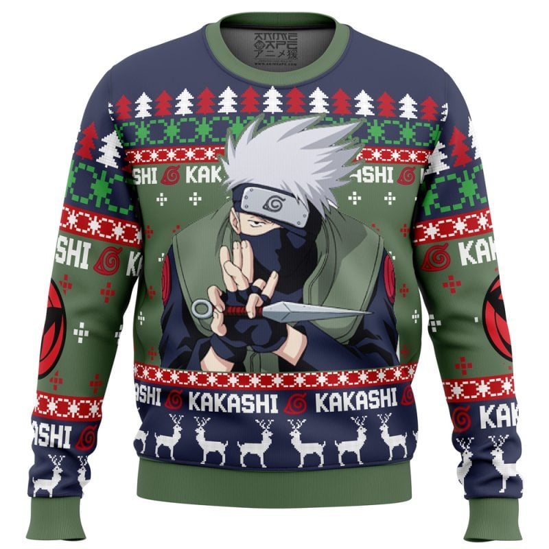 Christmas Kakashi Hatake Shippuden Christmas Sweater