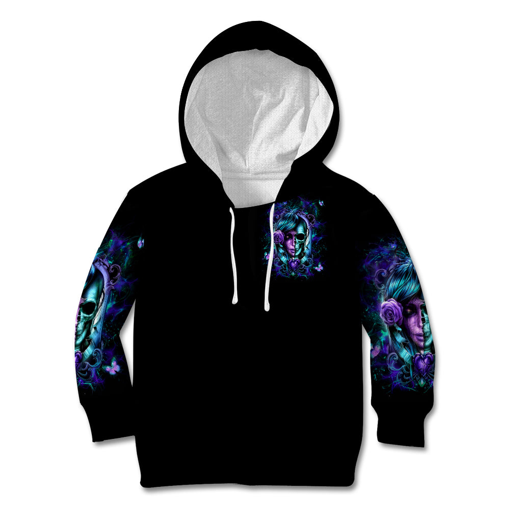 Lady Skull Kid Hoodie Don't Try To Figure Me Out I'm A Special Kind Of Twisted
