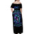 Lady Skull Off Shoulder Maxi Dress Don't Try To Figure Me Out I'm A Special Kind Of Twisted