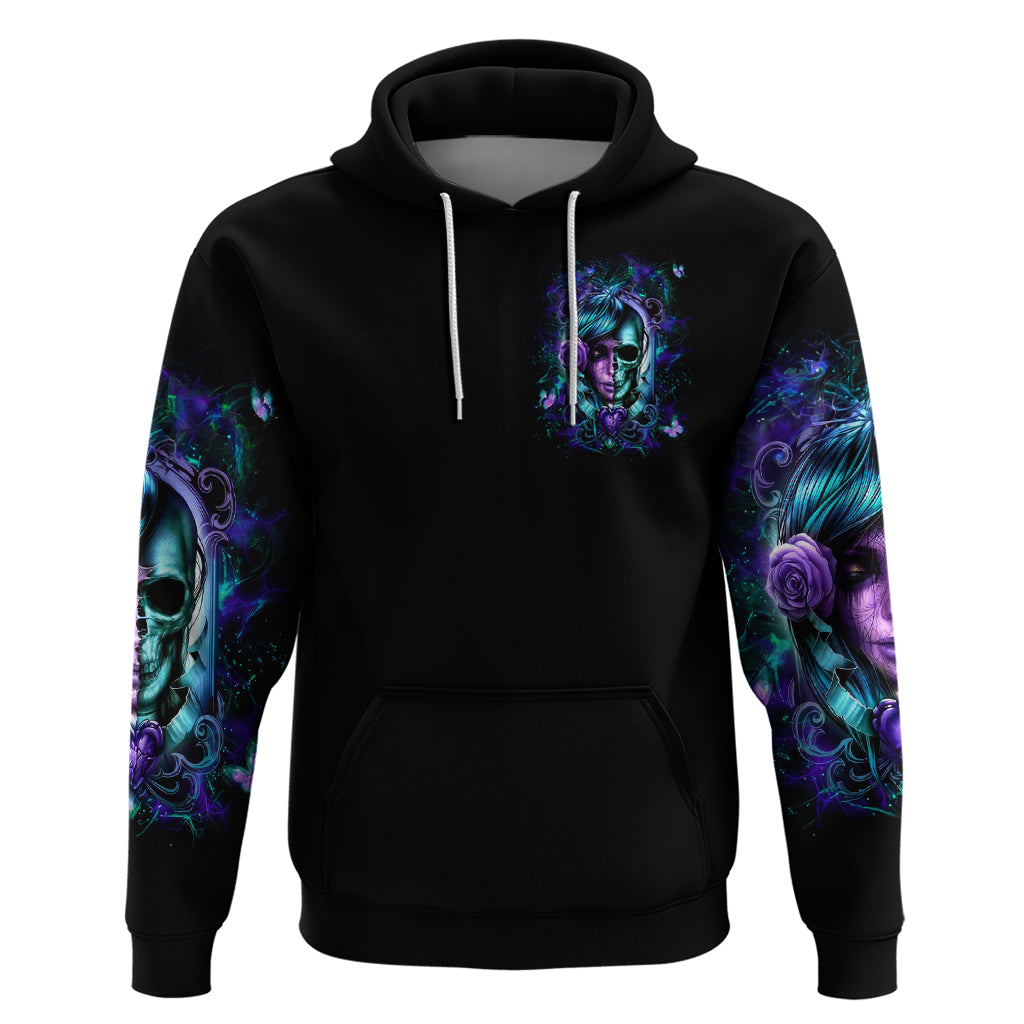Lady Skull Zip Hoodie Don't Try To Figure Me Out I'm A Special Kind Of Twisted