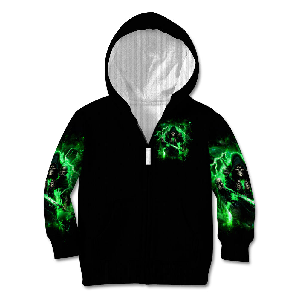 Reaper Skull Kid Hoodie That Which Does Not Kill Me Should Run