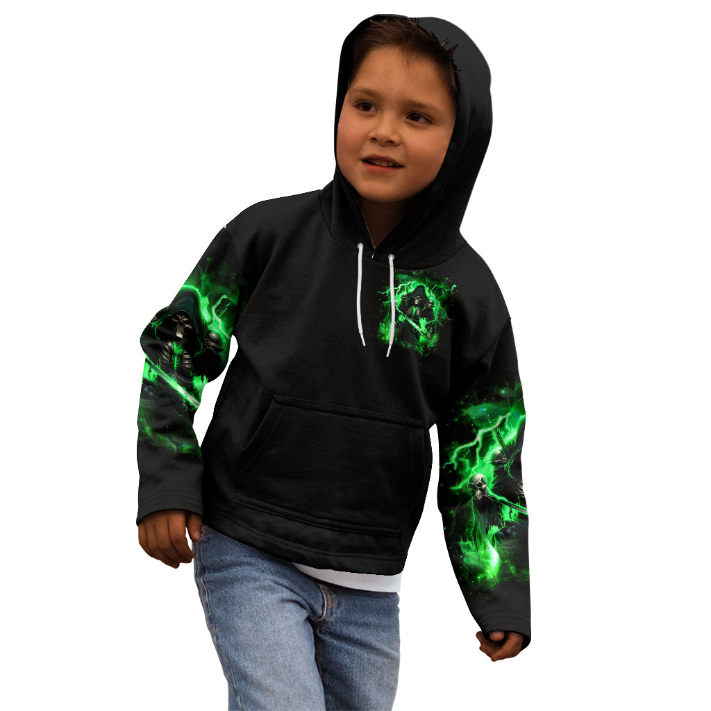 Reaper Skull Kid Hoodie That Which Does Not Kill Me Should Run