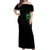 Reaper Skull Off Shoulder Maxi Dress That Which Does Not Kill Me Should Run