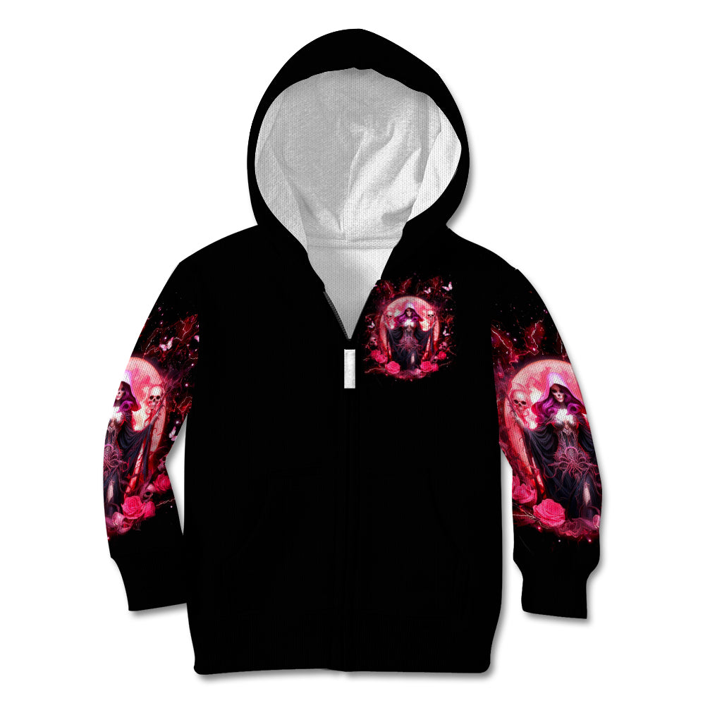 Witch Skull Kid Hoodie She Whispered Back Iam The Storm
