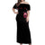 Witch Skull Off Shoulder Maxi Dress She Whispered Back Iam The Storm