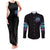 Forest Jeep Couples Matching Tank Maxi Dress and Long Sleeve Button Shirt On A Dark Desert Highway Cool Wind In My Hair