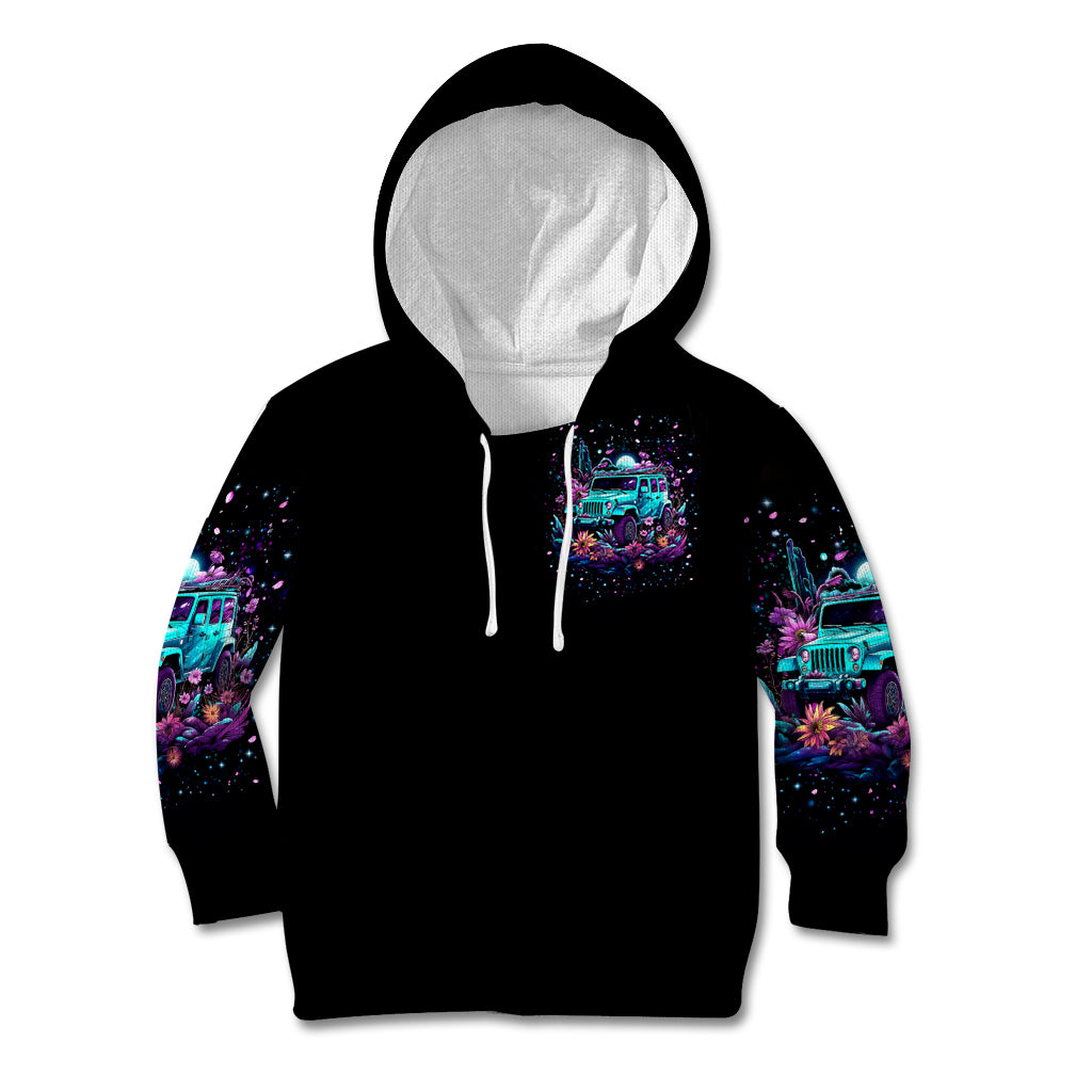 Forest Jeep Kid Hoodie On A Dark Desert Highway Cool Wind In My Hair