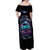 Forest Jeep Off Shoulder Maxi Dress On A Dark Desert Highway Cool Wind In My Hair
