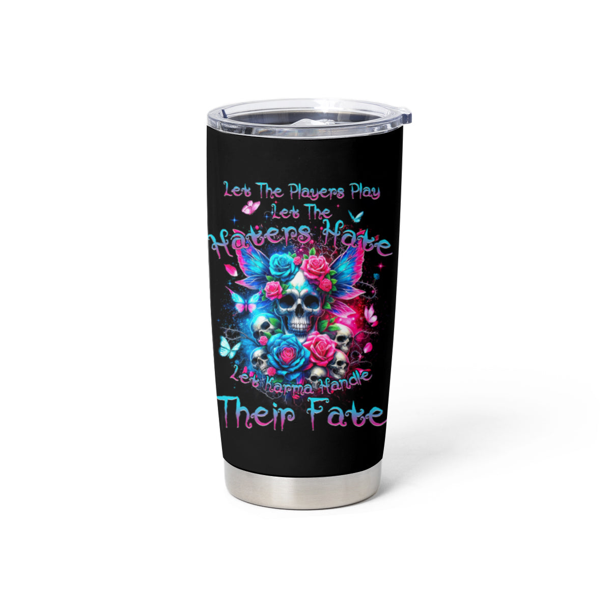 Fairy Skull Tumbler Cup Let Karma Handle Their Fate