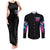 Witch Skull Couples Matching Tank Maxi Dress and Long Sleeve Button Shirt The Good Girl In Me Got Tired Of The Bullshit