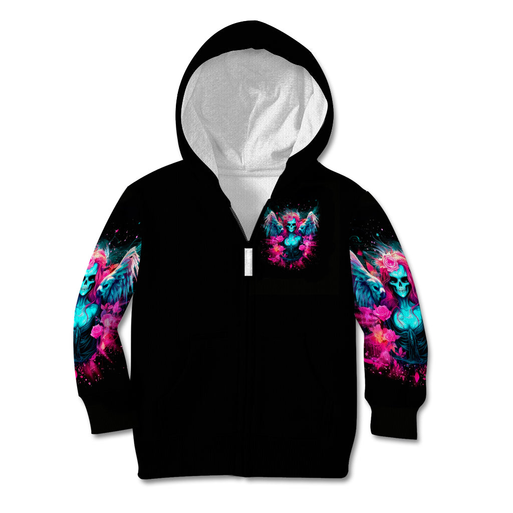 Witch Skull Kid Hoodie The Good Girl In Me Got Tired Of The Bullshit