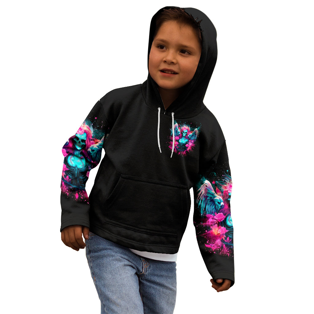 Witch Skull Kid Hoodie The Good Girl In Me Got Tired Of The Bullshit