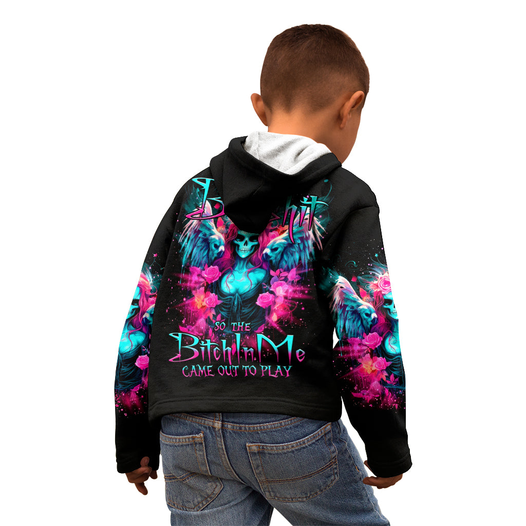 Witch Skull Kid Hoodie The Good Girl In Me Got Tired Of The Bullshit