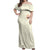 Rose Skull Off Shoulder Maxi Dress The Good Girl In Me Got Tired Of The Bullshit