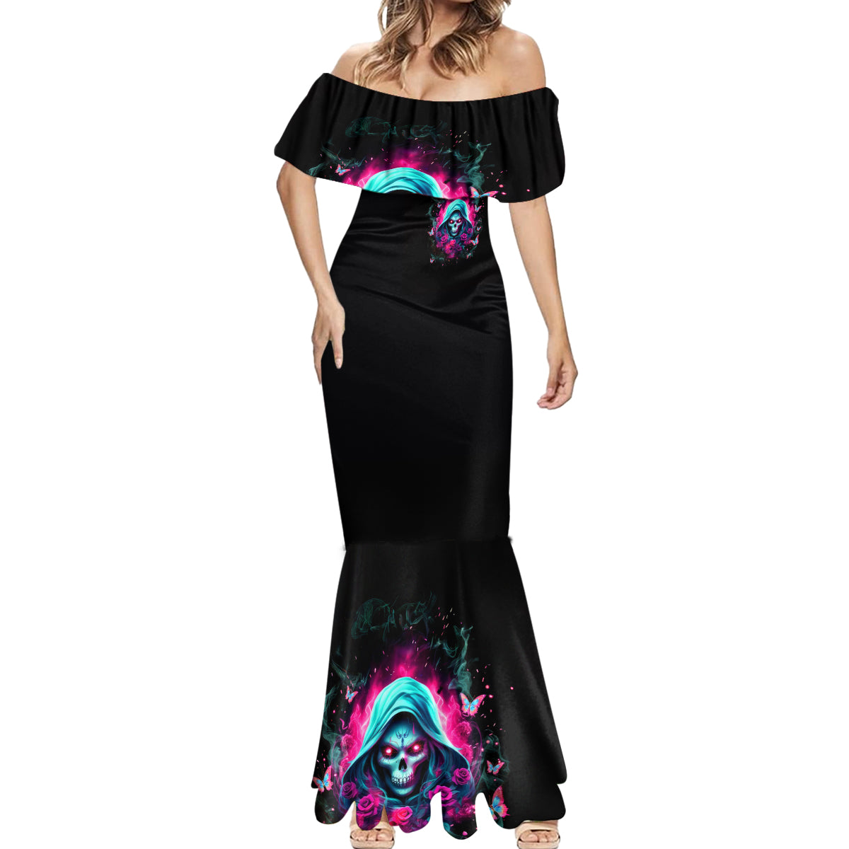Witch Skull Mermaid Dress The Good Girl In Me Got Tired Of The Bullshit