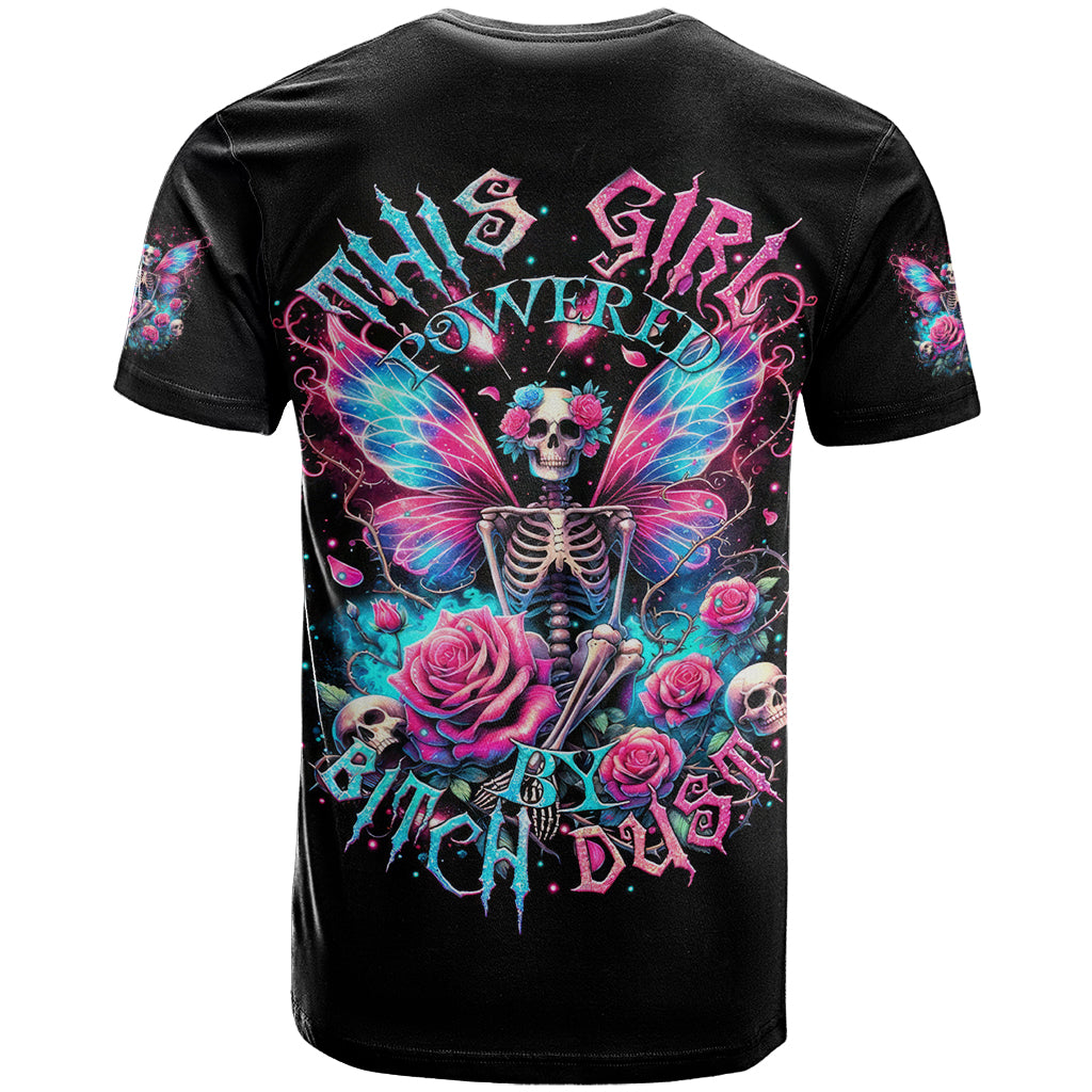 Fairy Skull T Shirt This Girl Powered By Bitch Dust