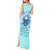 Flower Skull Tank Maxi Dress I'm A Bitch With A Low Bullshiit Tolrange Don't Try Me