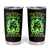 Flame Skull Tumbler Cup Heaven Don't Want Me Hell Afraid I Take Over