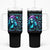 Christmas Skull Girl Tumbler With Handle Warning This Tattooed Girl Does Not Play With Stupid People