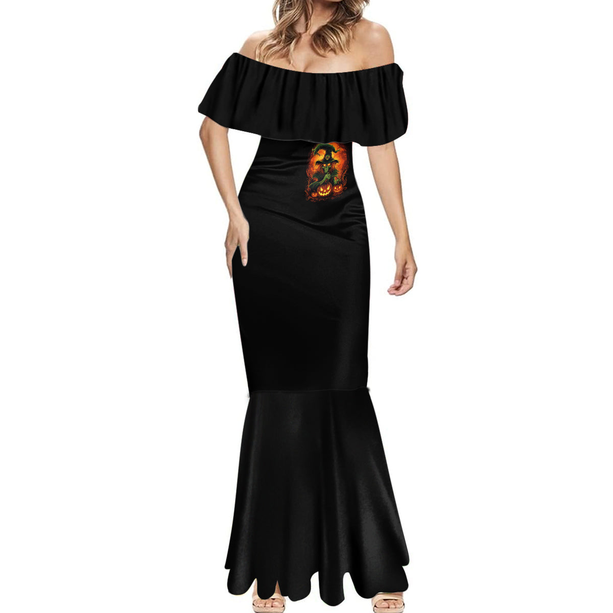 witch-skull-mermaid-dress-zero-fucking-given
