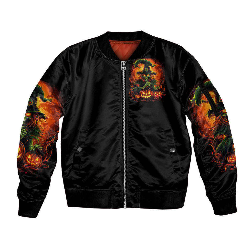 witch-skull-sleeve-zip-bomber-jacket-zero-fucking-given