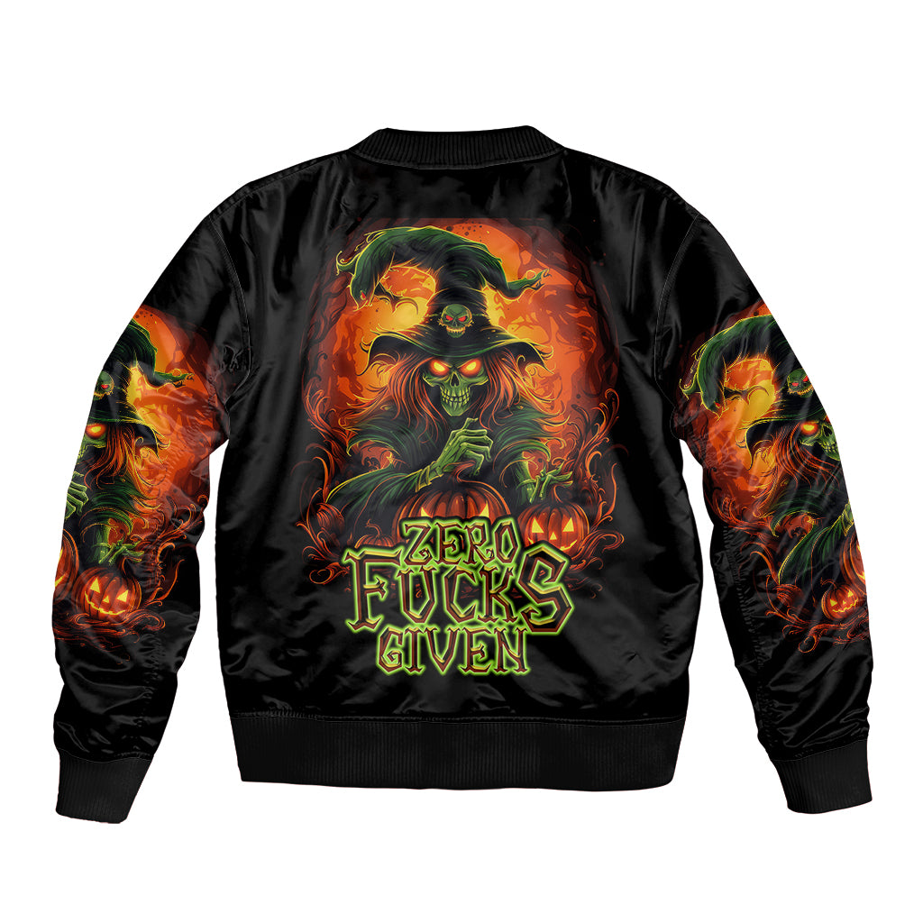 witch-skull-sleeve-zip-bomber-jacket-zero-fucking-given