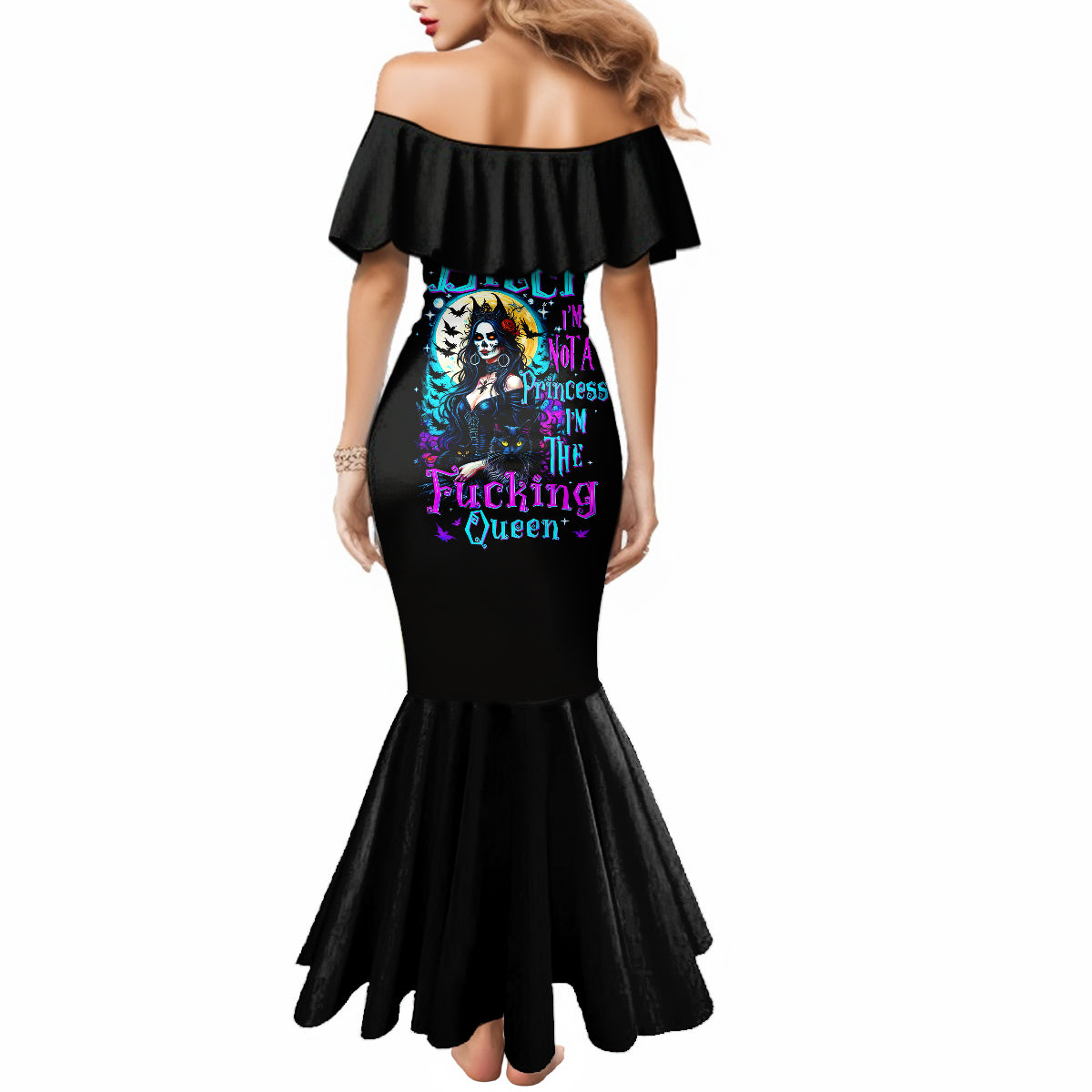 witch-skull-mermaid-dress-bitch-im-not-a-princess-im-the-fucking-queen
