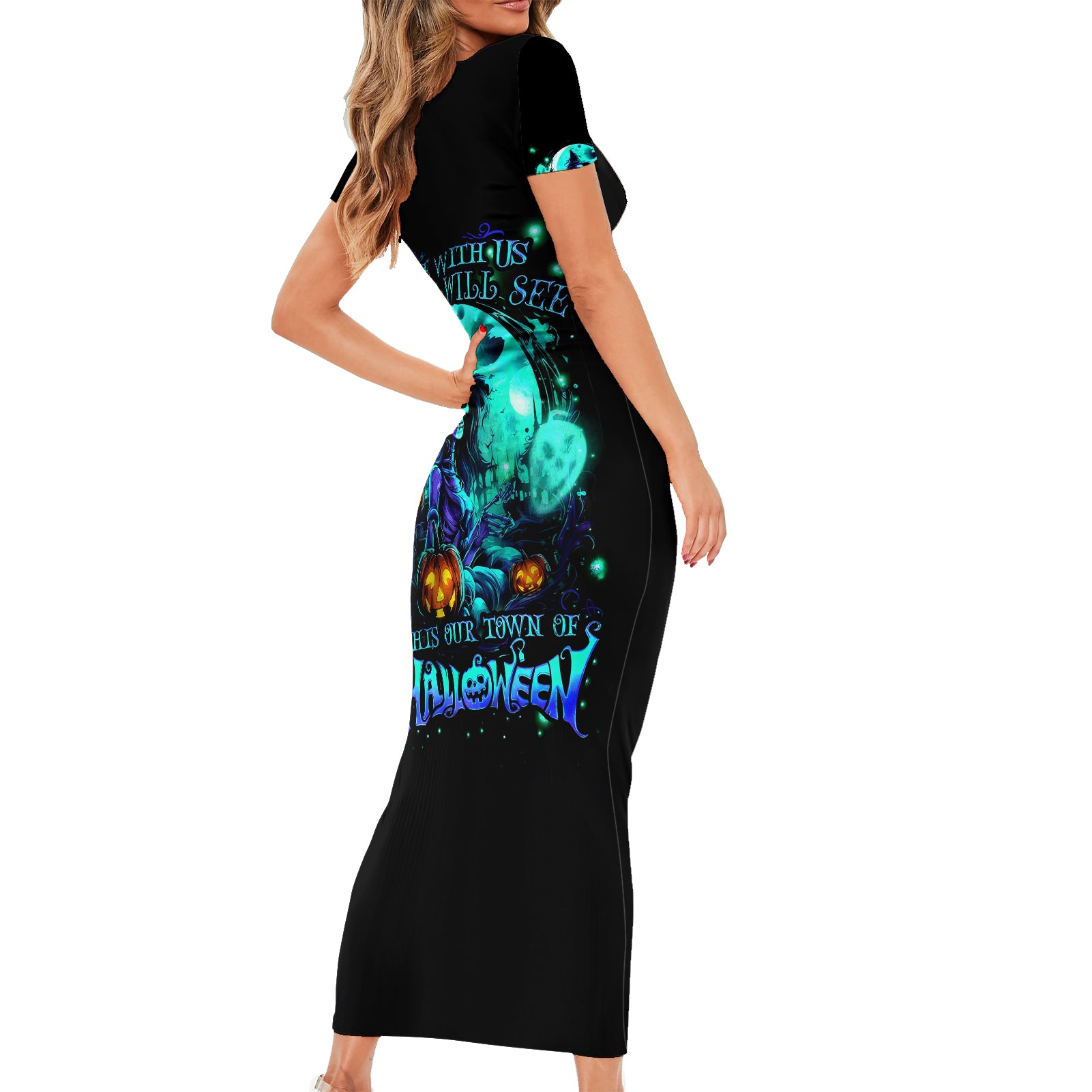 witch-skull-short-sleeve-bodycon-dress-come-with-us-and-you-will-see-our-halloween