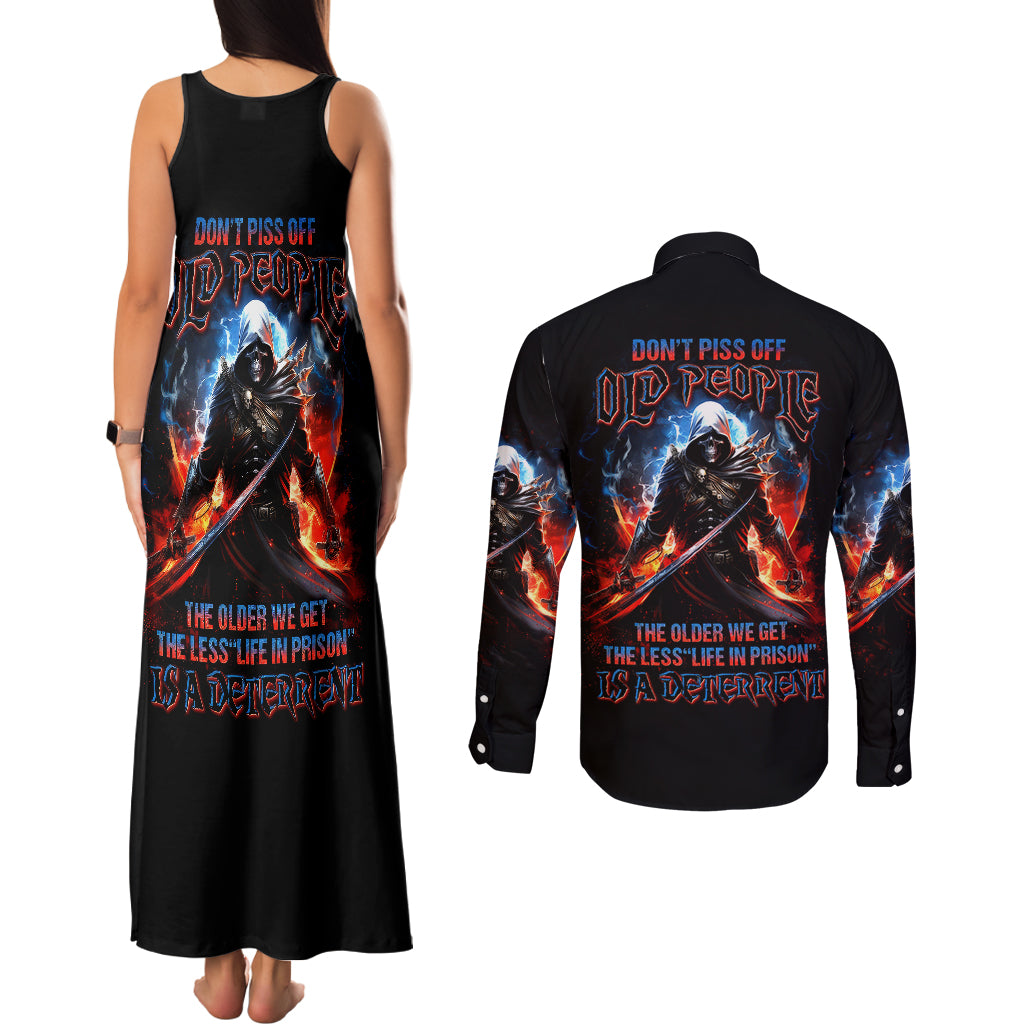warrior-skull-couples-matching-tank-maxi-dress-and-long-sleeve-button-shirts-dont-piss-off-old-people