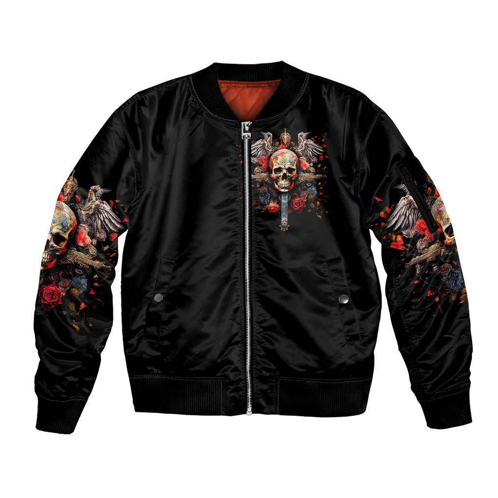 cross-skull-sleeve-zip-bomber-jacket-honesty-loyalty-and-respect-worth-more-than-gold-diamond