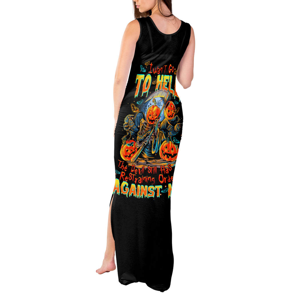 pumpkin-skull-tank-maxi-dress-i-want-go-to-hell-the-devil-still-restraining-against-me