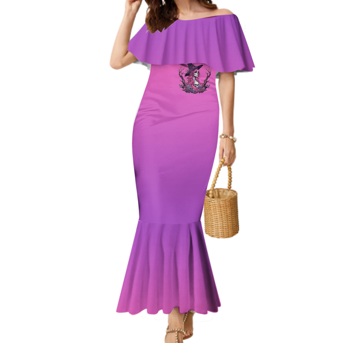 witch-skull-mermaid-dress-im-a-grumpy-old-lady-sarcasm-depends-on-your-stupidity