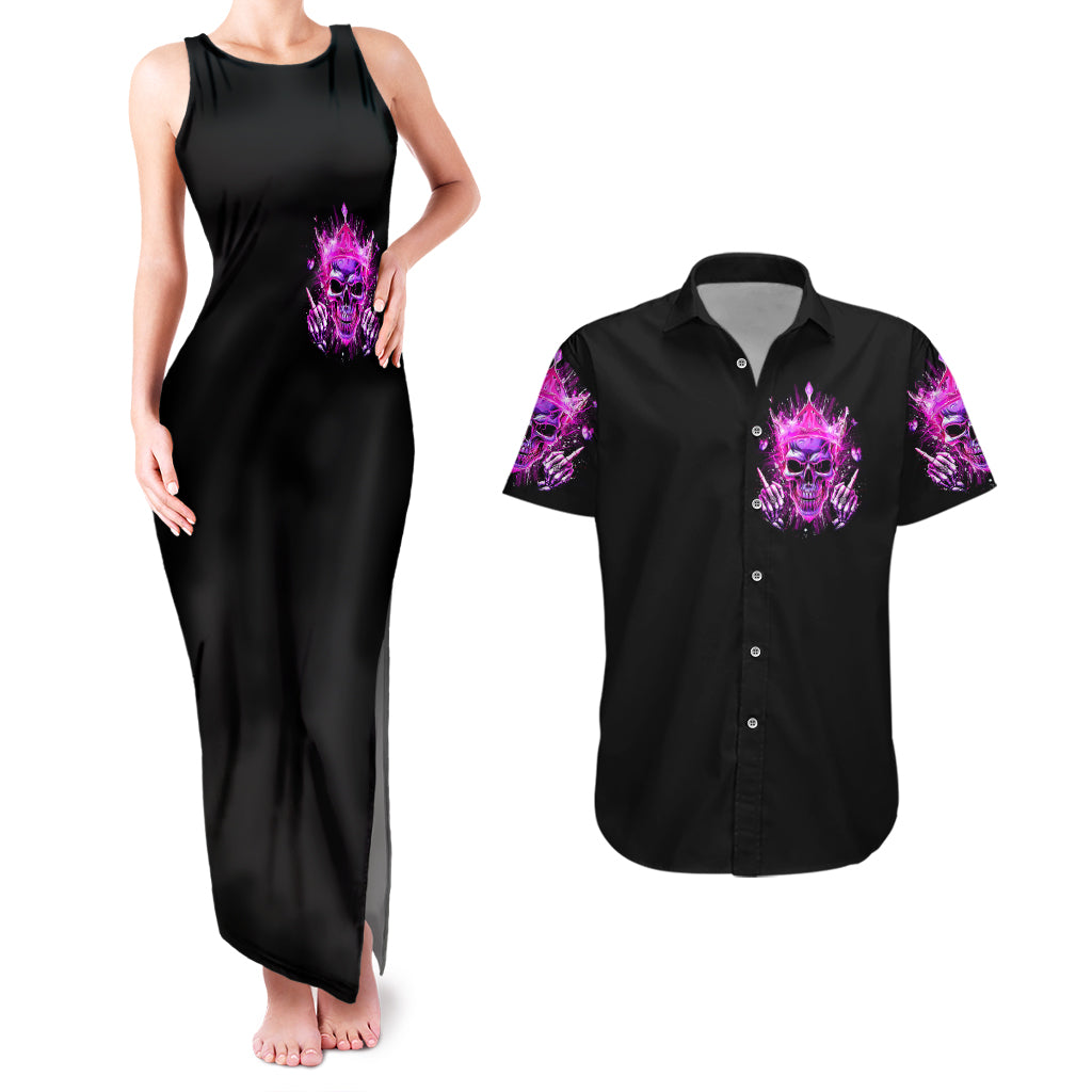 queen-skull-couples-matching-tank-maxi-dress-and-hawaiian-shirt-bitch-im-not-a-princess-im-the-fucking-queen