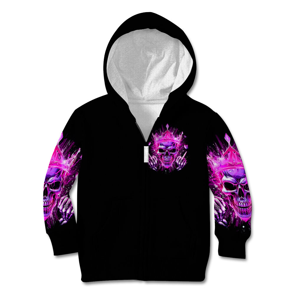 Queen Skull Kid Hoodie Bitch I'm Not A Princess I'm The Fucking Queen