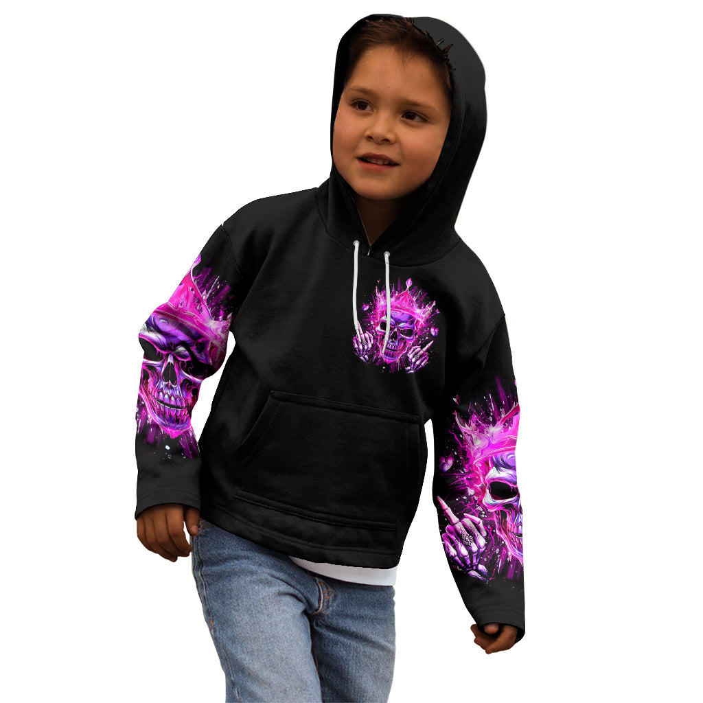 Queen Skull Kid Hoodie Bitch I'm Not A Princess I'm The Fucking Queen