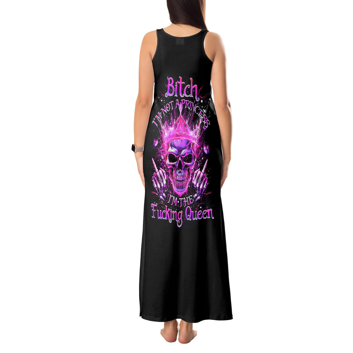 queen-skull-tank-maxi-dress-bitch-im-not-a-princess-im-the-fucking-queen