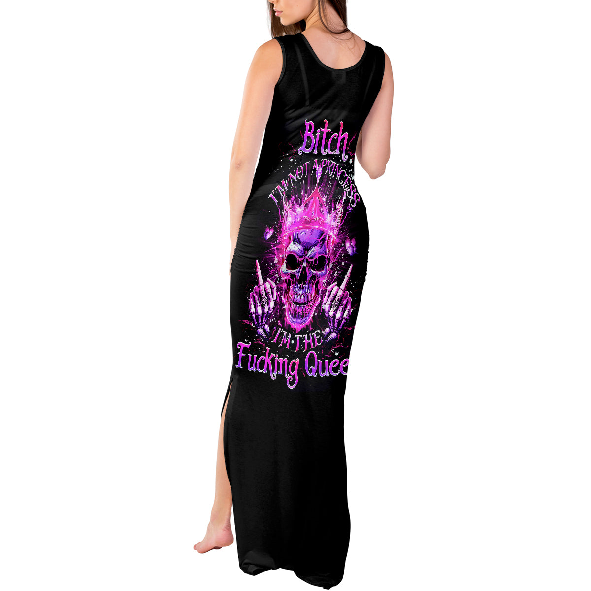 queen-skull-tank-maxi-dress-bitch-im-not-a-princess-im-the-fucking-queen