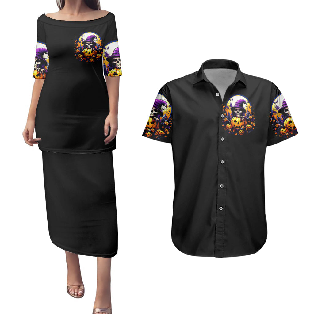 pumpkin-witch-skull-couples-matching-puletasi-dress-and-hawaiian-shirt-in-my-defense-the-moon-was-full-and-i-was-left-unsupervided