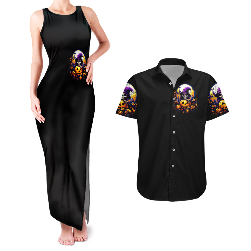 pumpkin-witch-skull-couples-matching-tank-maxi-dress-and-hawaiian-shirt-in-my-defense-the-moon-was-full-and-i-was-left-unsupervided