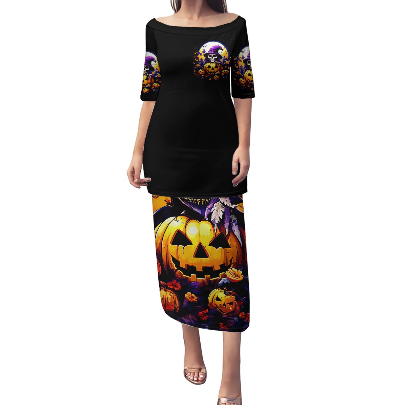 Pumpkin Witch Skull Puletasi In My Defense The Moon Was Full And I Was Left Unsupervided