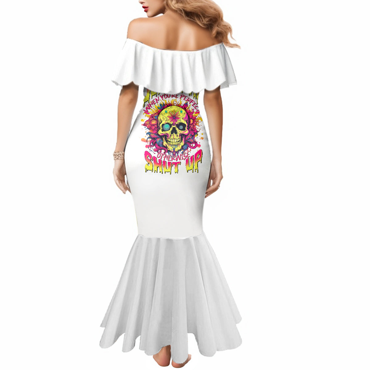 flower-skull-mermaid-dress-judge-me-when-youre-perfect-otherwise-shut-up