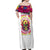 Flower Skull Off Shoulder Maxi Dress Judge Me When You're Perfect Otherwise Shut Up