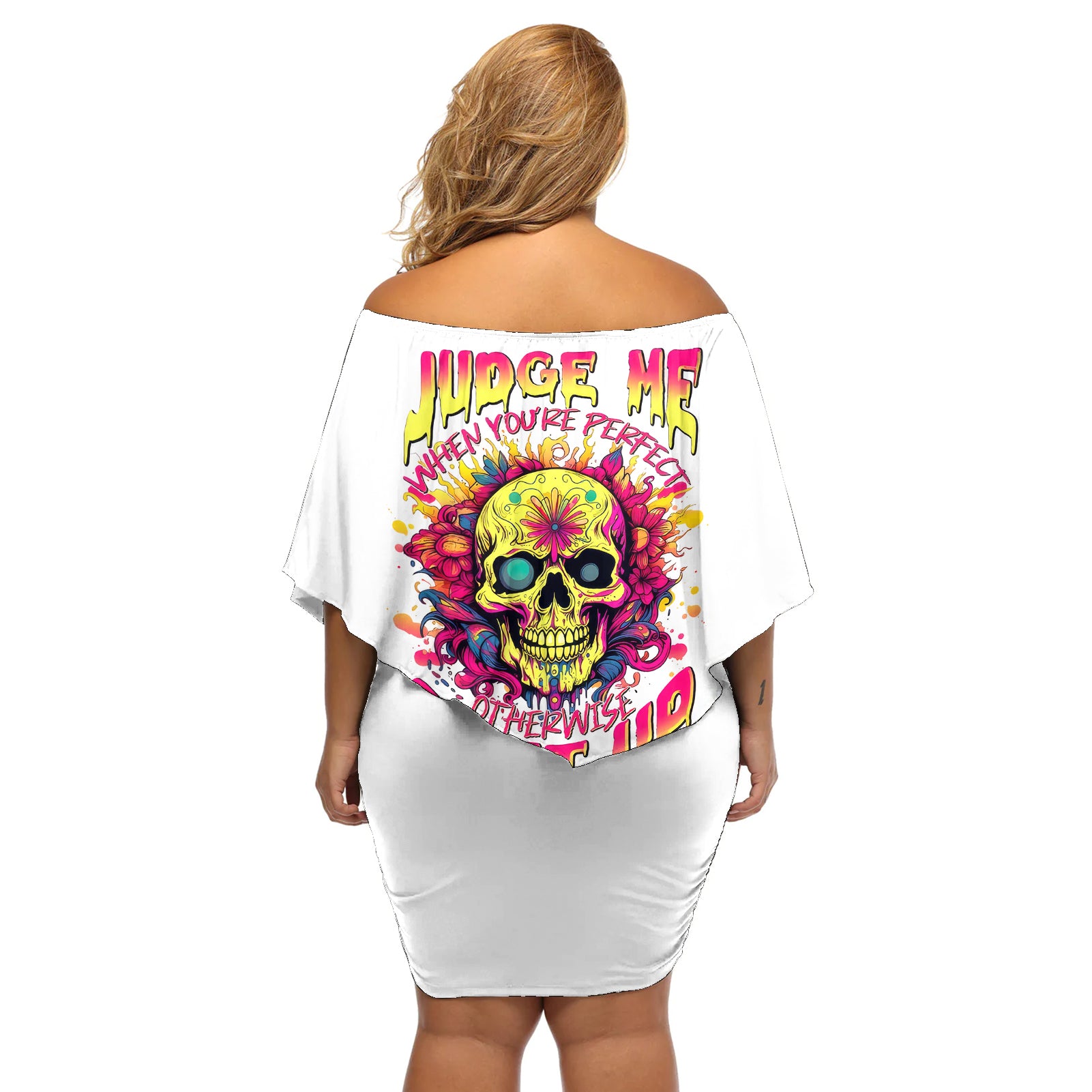 flower-skull-off-shoulder-short-dress-judge-me-when-youre-perfect-otherwise-shut-up