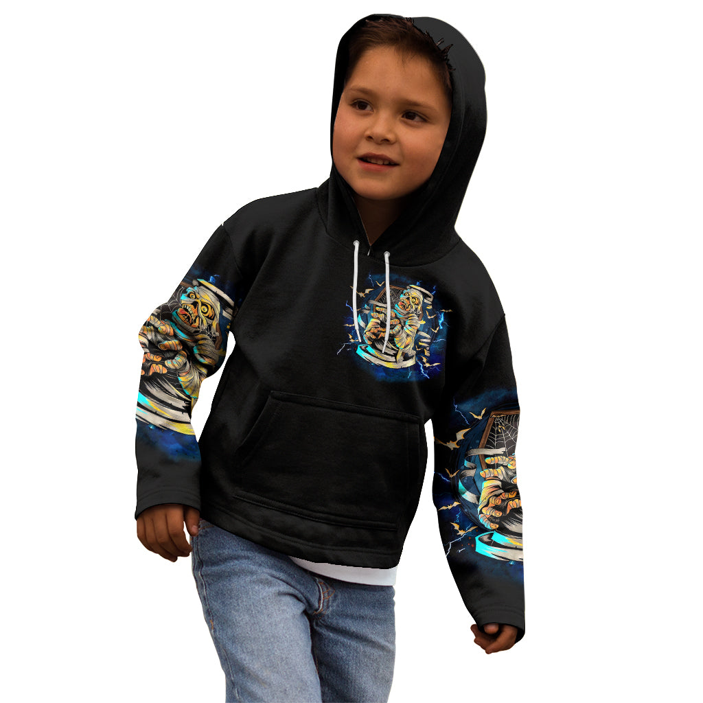 Mummy Skull Kid Hoodie I'm Going To Hell to Pick You Up