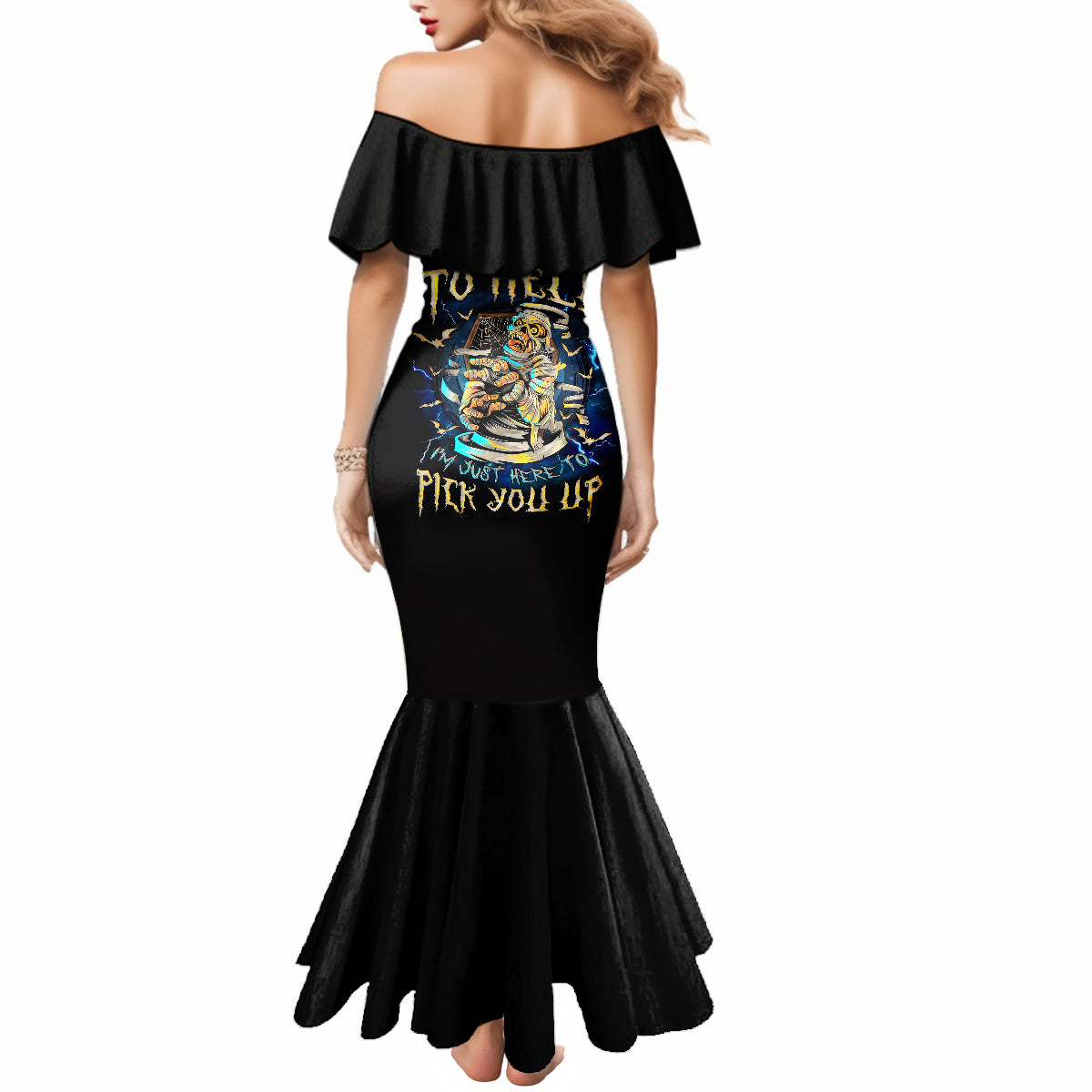 mummy-skull-mermaid-dress-im-going-to-hell-to-pick-you-up