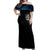 Mummy Skull Off Shoulder Maxi Dress I'm Going To Hell to Pick You Up